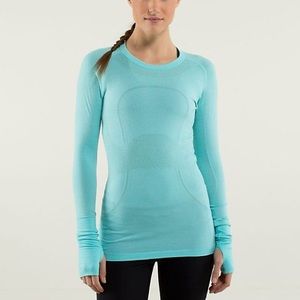 Lululemon Swiftly Tech Top 6 Blue